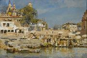 Edwin Lord Weeks Temples and Bathing Ghat at Benares